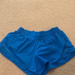 lululemon athletica Vibrant Blue Athletic Shorts